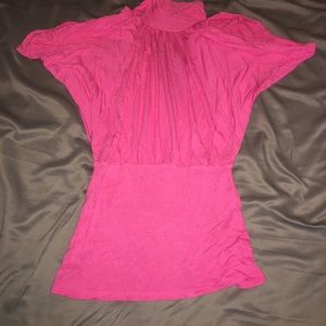 Pink small dress top
